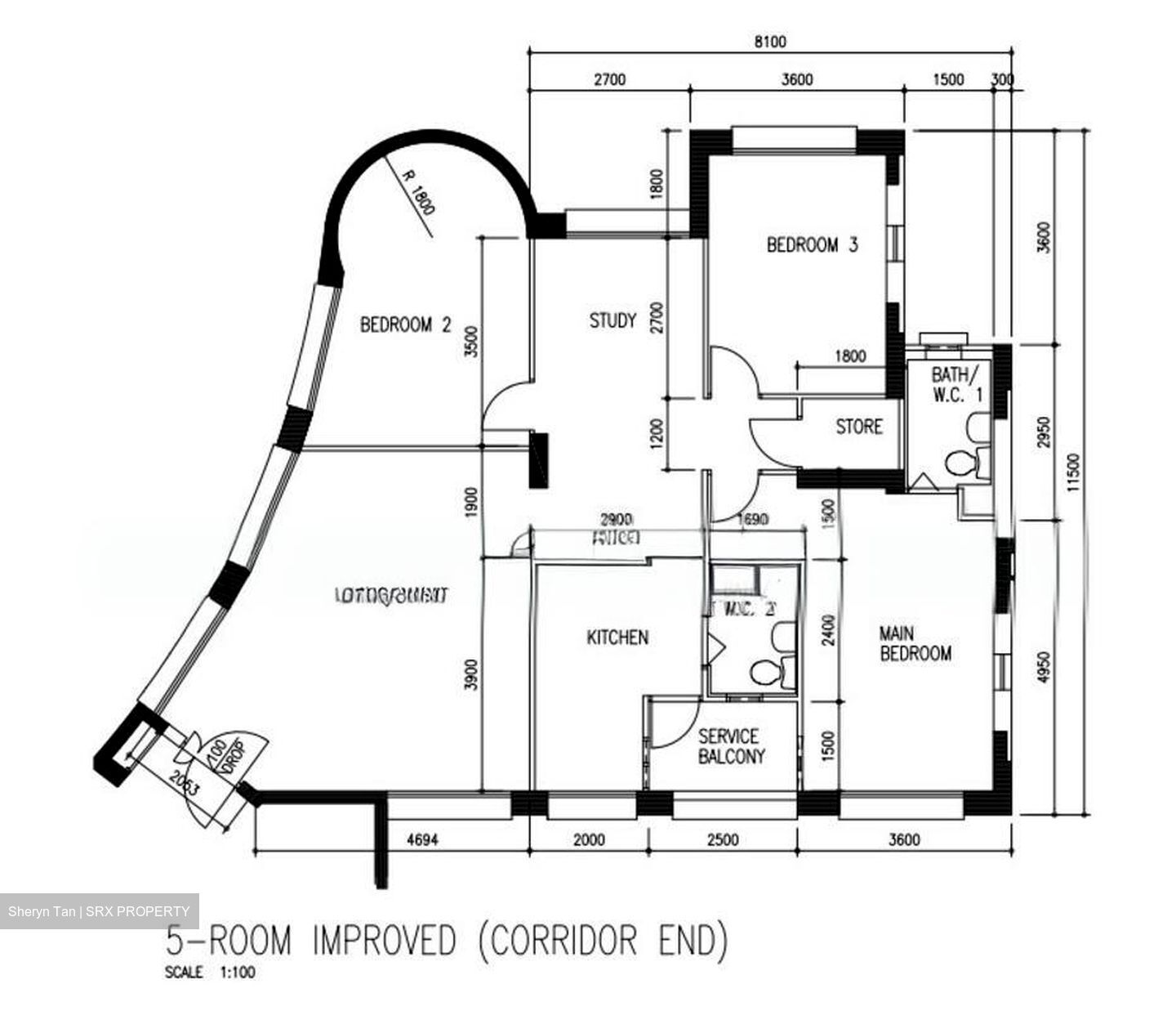 Blk 172 Hougang Avenue 1 (Hougang), HDB 5 Rooms #504630871